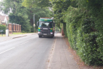 HS2 Lorry on Kelsey Lane