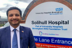 Saqib at Solihull Hospital